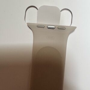 Apple Silicone Solo Loop Watch Band in Starlight